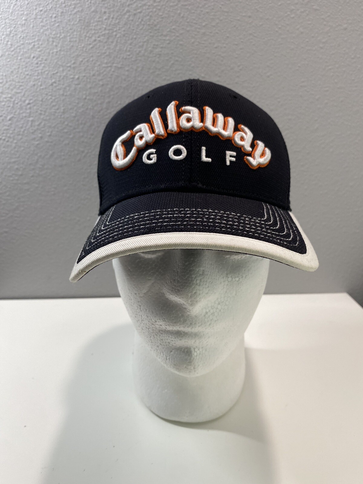 Callaway Golf FT-5 New Era Hat Cap Orange Black Strapback
