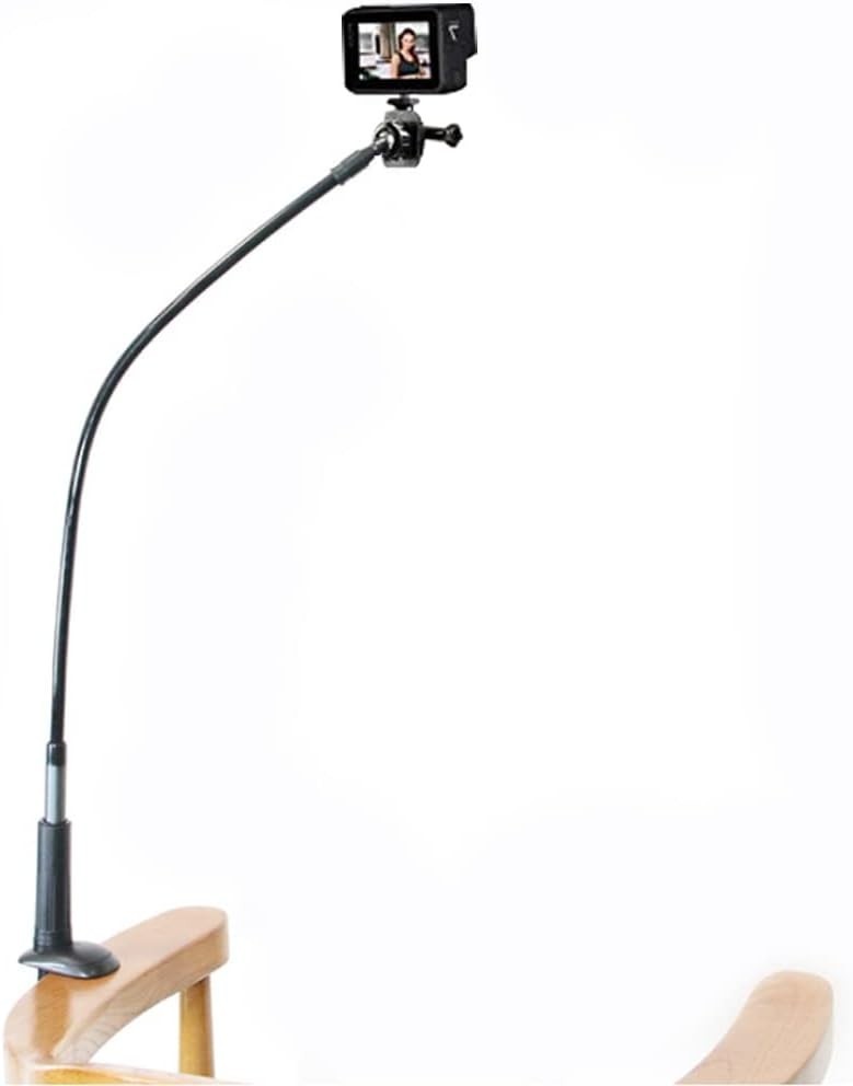 30 Inch Webcam Stand Camera Mount, Upgraded Thick Base Flexible Gooseneck Camera
