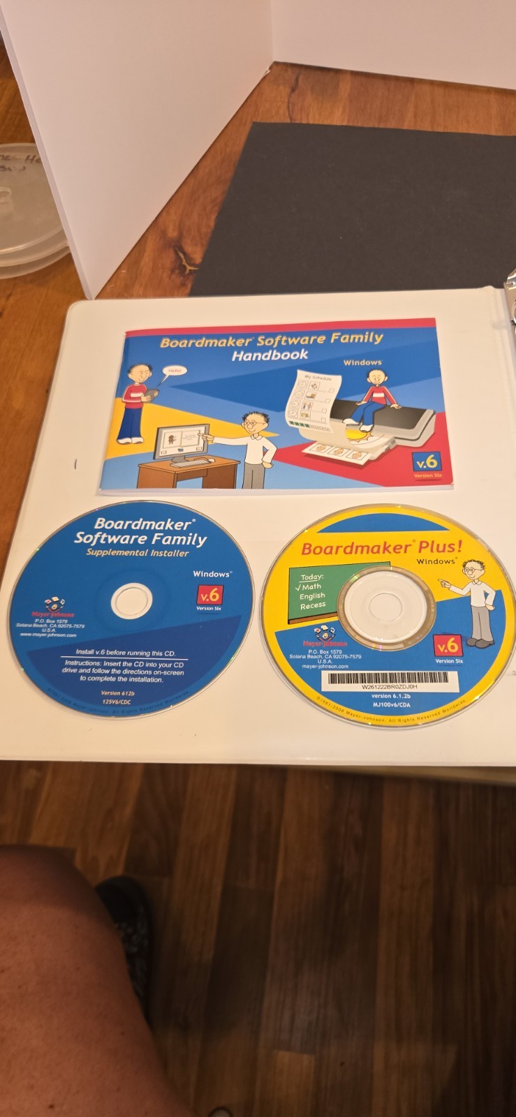Boardmaker Plus English version 6 English 2 Disks and Manual