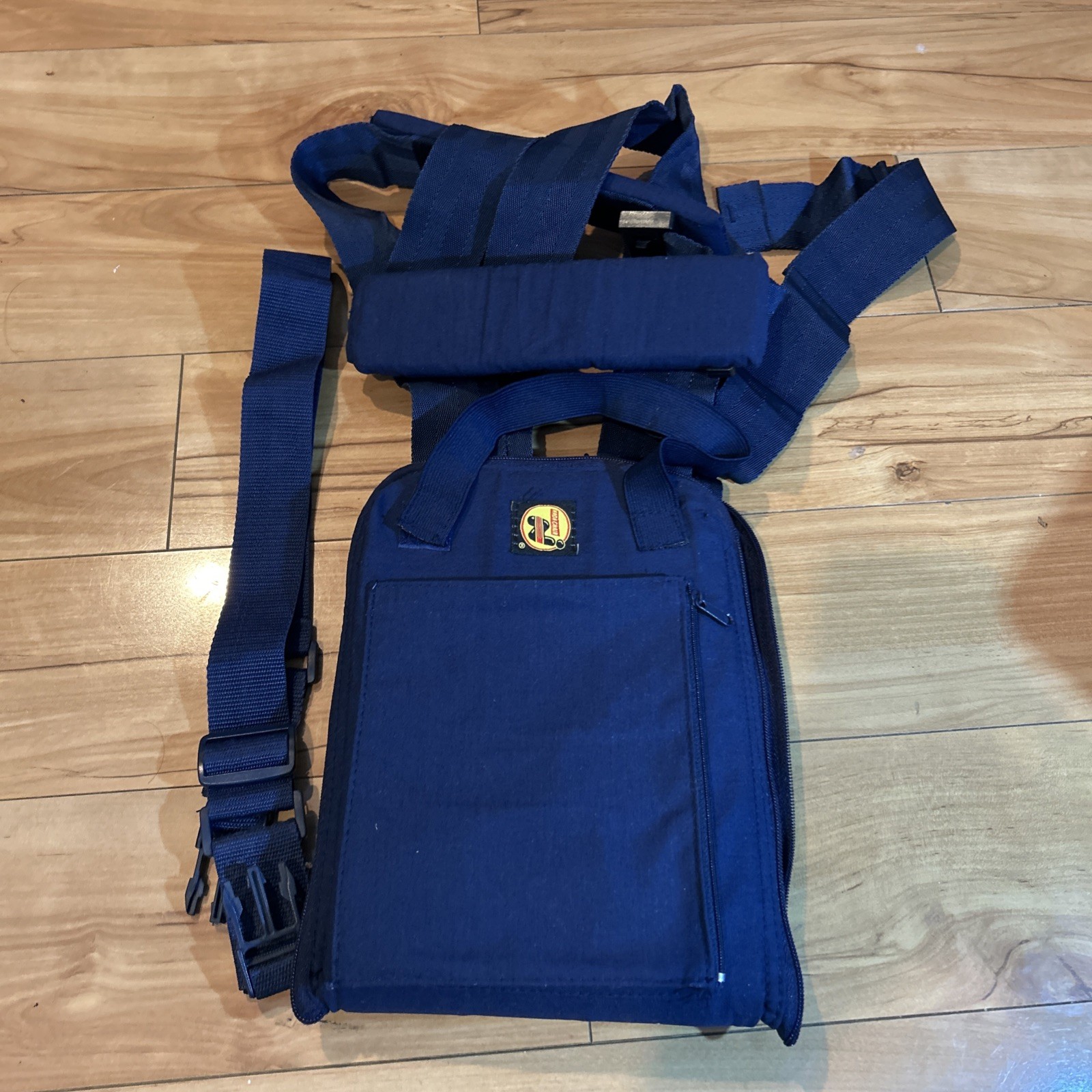 NadaChair BackSling Portable Back Support Ergonomic Posture Aid Navy Made USA