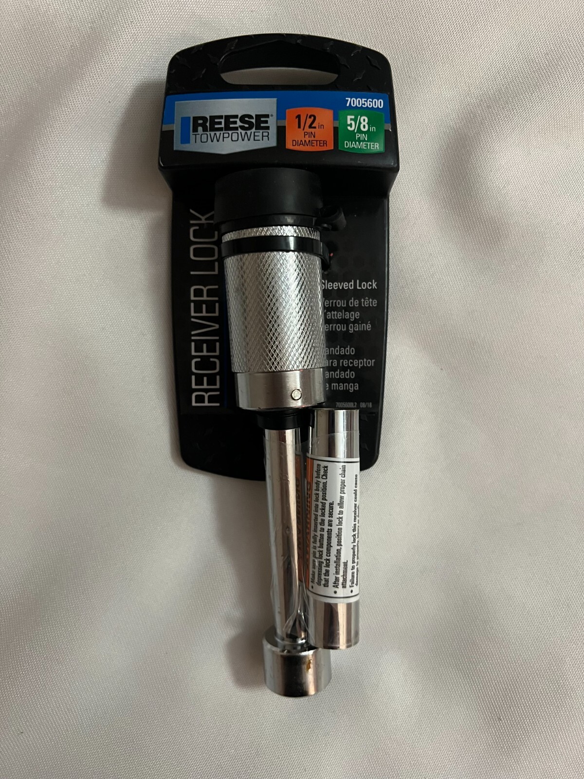 7005600 Reese Hitch Lock Dog Bone Style 5/8"