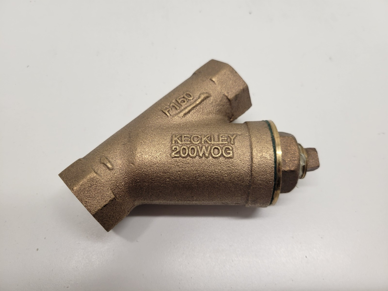 NEW OLD STOCK! KECKLEY BRONZE 1" STRAINER C84400
