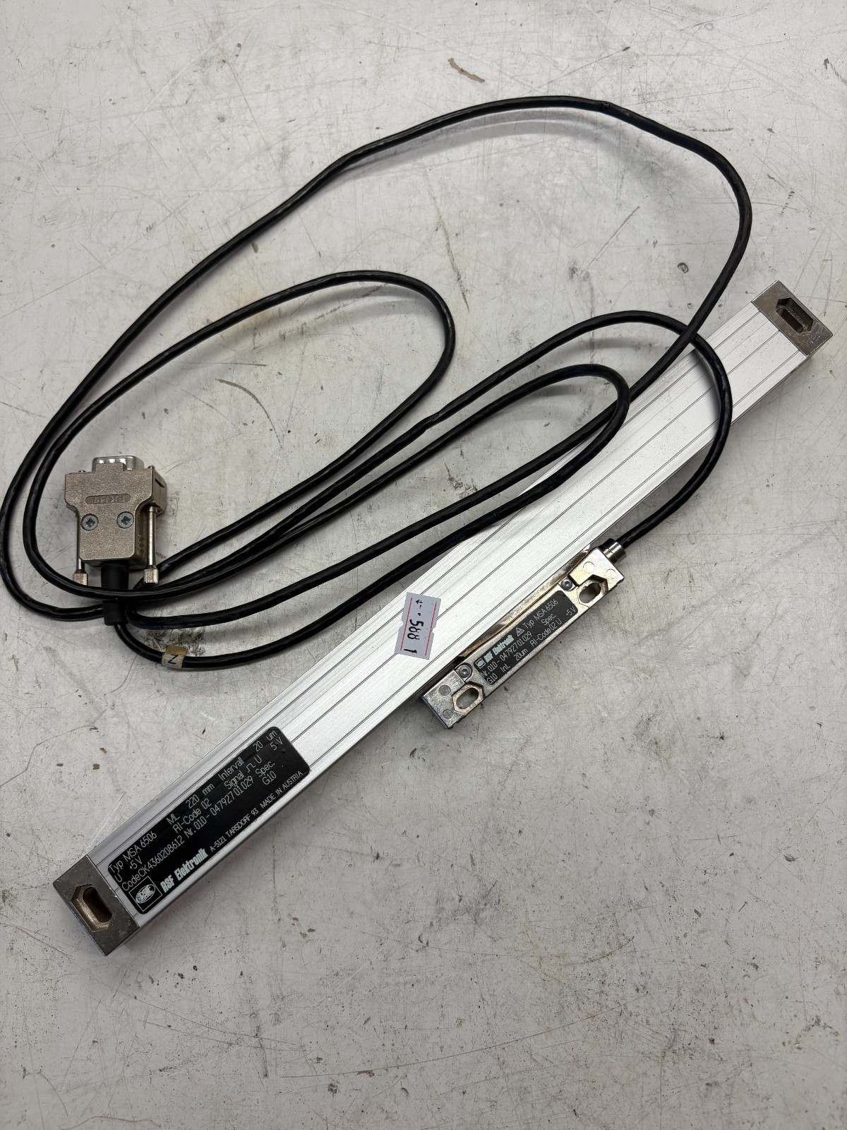 RSF Elektronik MSA 6506 Linear Scale Encoder ML 220 mm