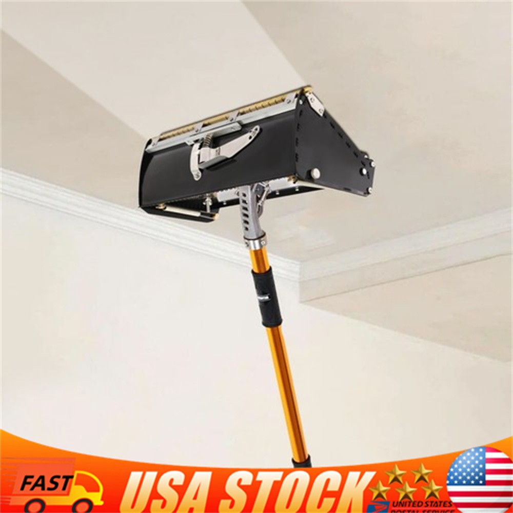 12" Drywall Flat Finishing Box Alloy Drywall Tools Painting&Scraping Putty Wall