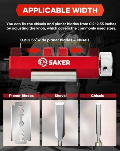 Precision Digital Angle Finder & Sharpening Guide - Woodworking Tool for Chisel