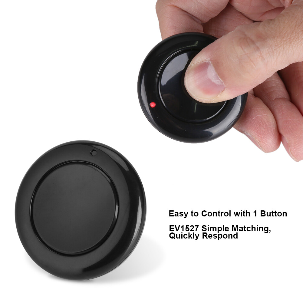 433MHz RF EV1527 Wireless Remote-Control Round Transmitter 1-Button Regulate XG