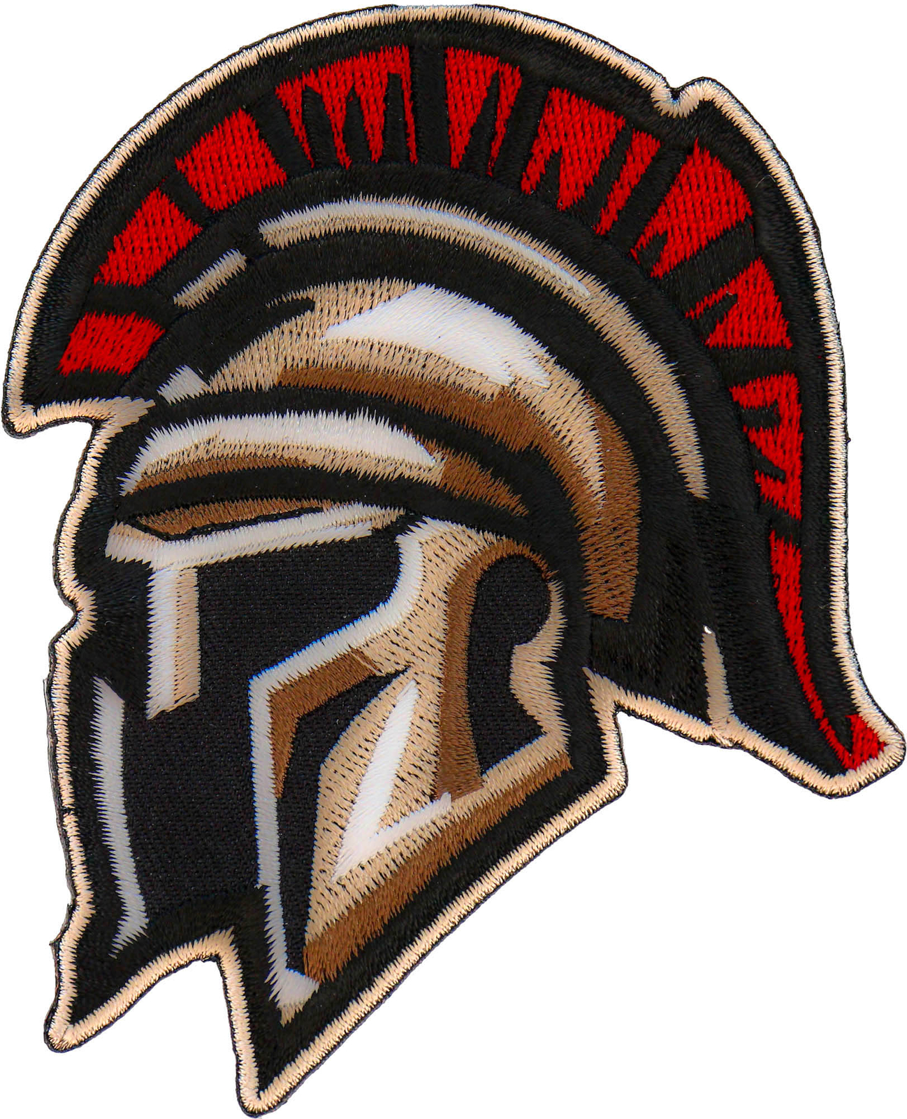 Spartan Helmet Patch - 3.4x4 inch - P7515