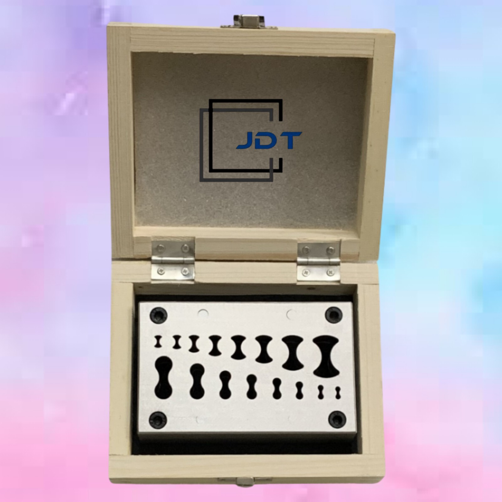 Disc Cutter Chain Shape | Set of 16 punches | 7.5mm to 25.3mm | Jewelry Dies|JDT