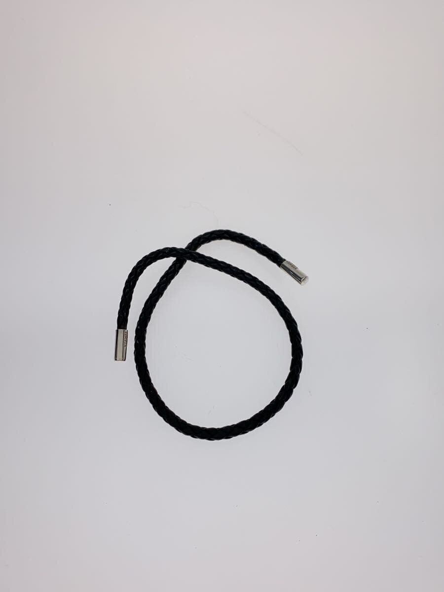HERMES Keychain BLK Plain Mens Used