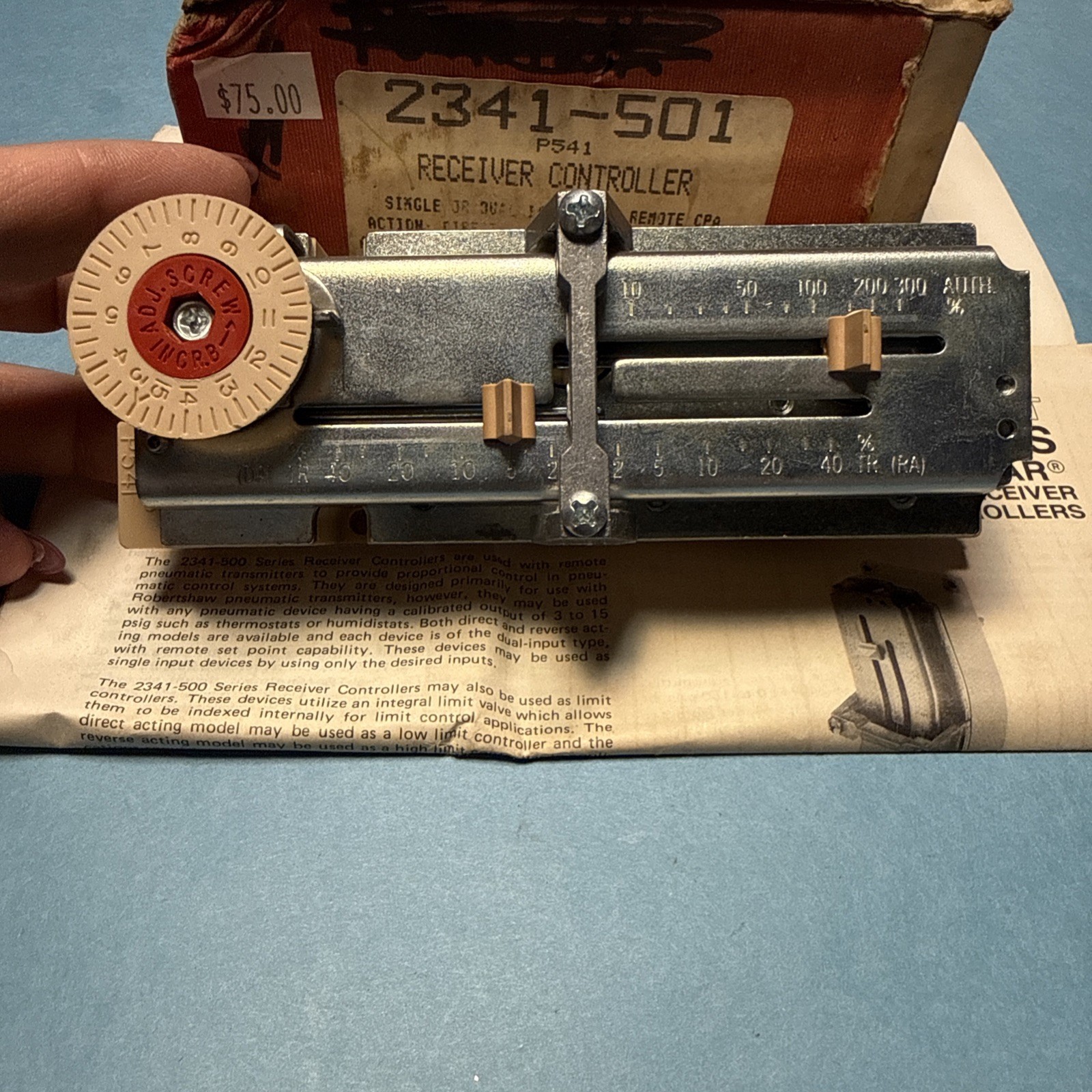 Robertshaw 2341-501 Receiver Controller New In Box