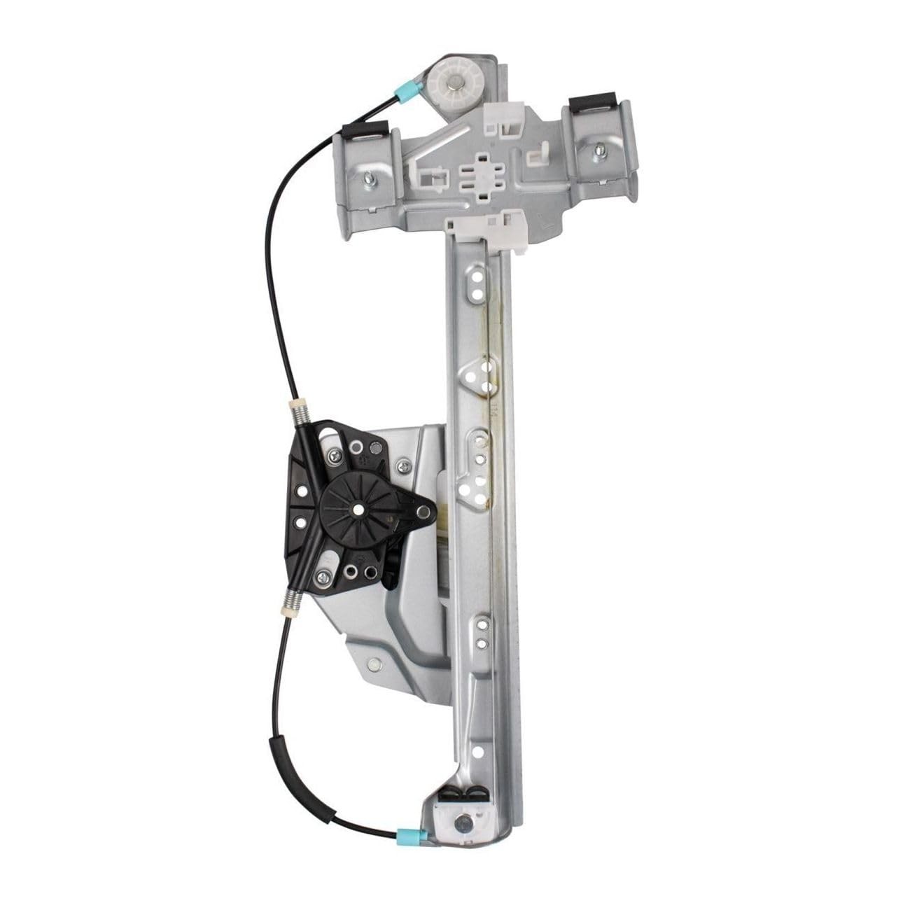 Window Regulator w/Motor Rear Left Driver Side 32-Tooth Steel Nylon GM1550119