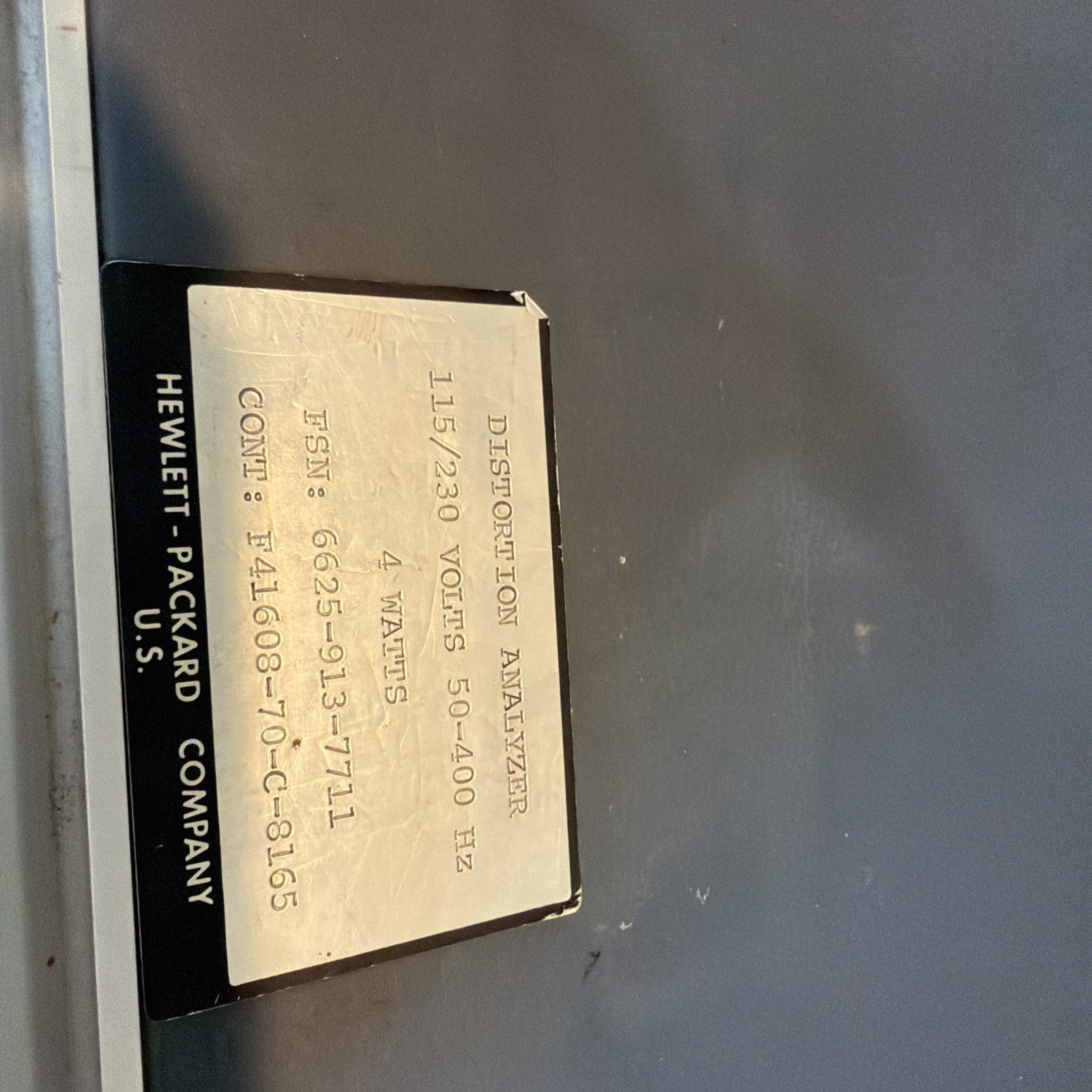 HP 331A Distortion Analyzer - UNTESTED