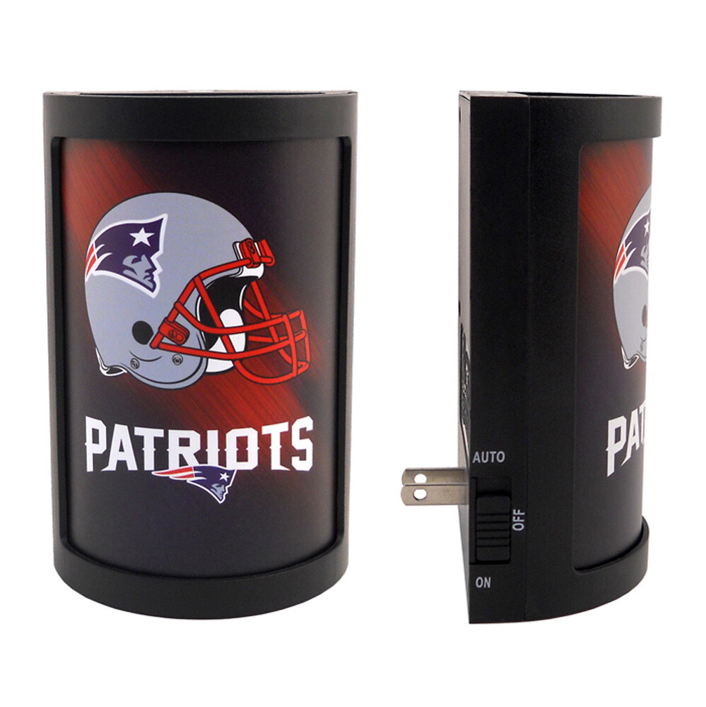 New England Patriots LED Night Light NFL Football Man Cave Home Decor Room