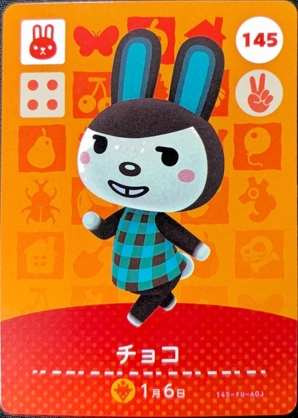 Nintendo Animal Crossing Amiibo Card 145 Carmen Japanese Ver NEW