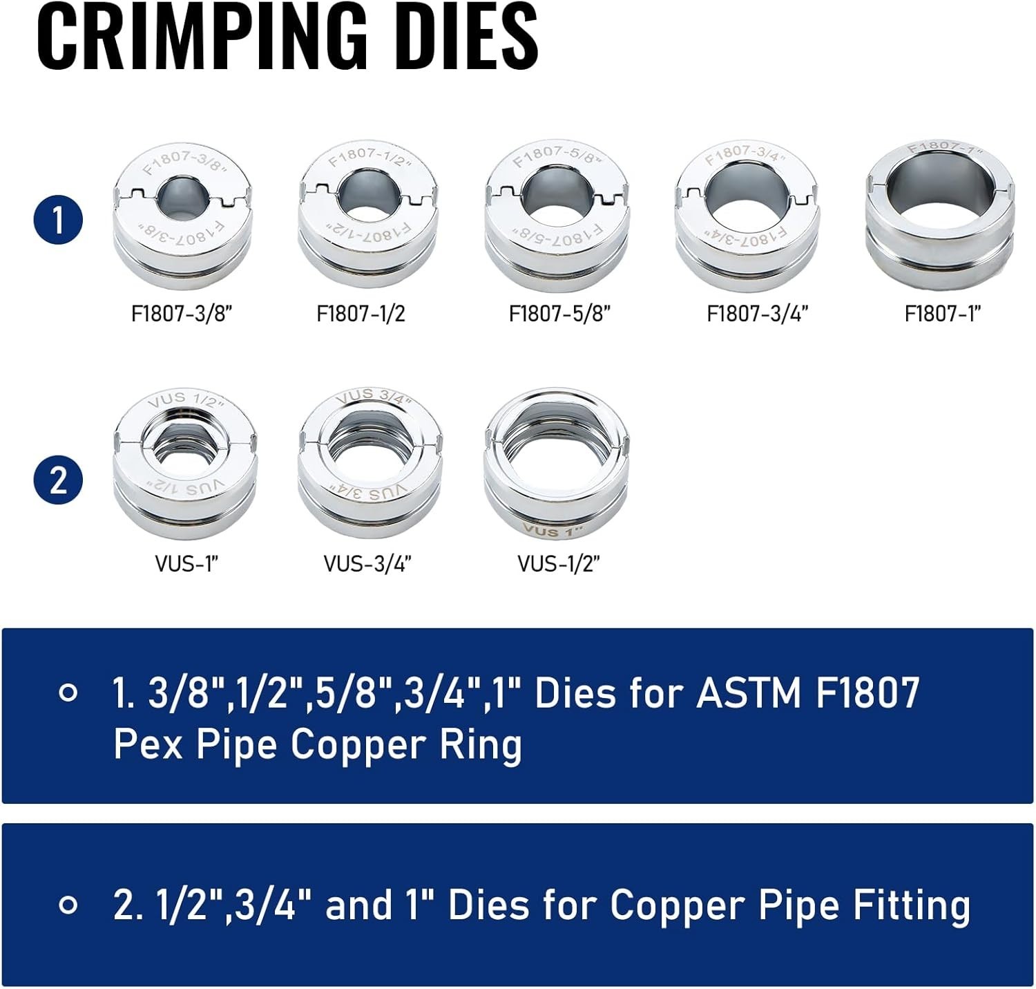 Ergonomic Pex Crimping Tool with Automatic Locking & Case - Leak-Free Solutions
