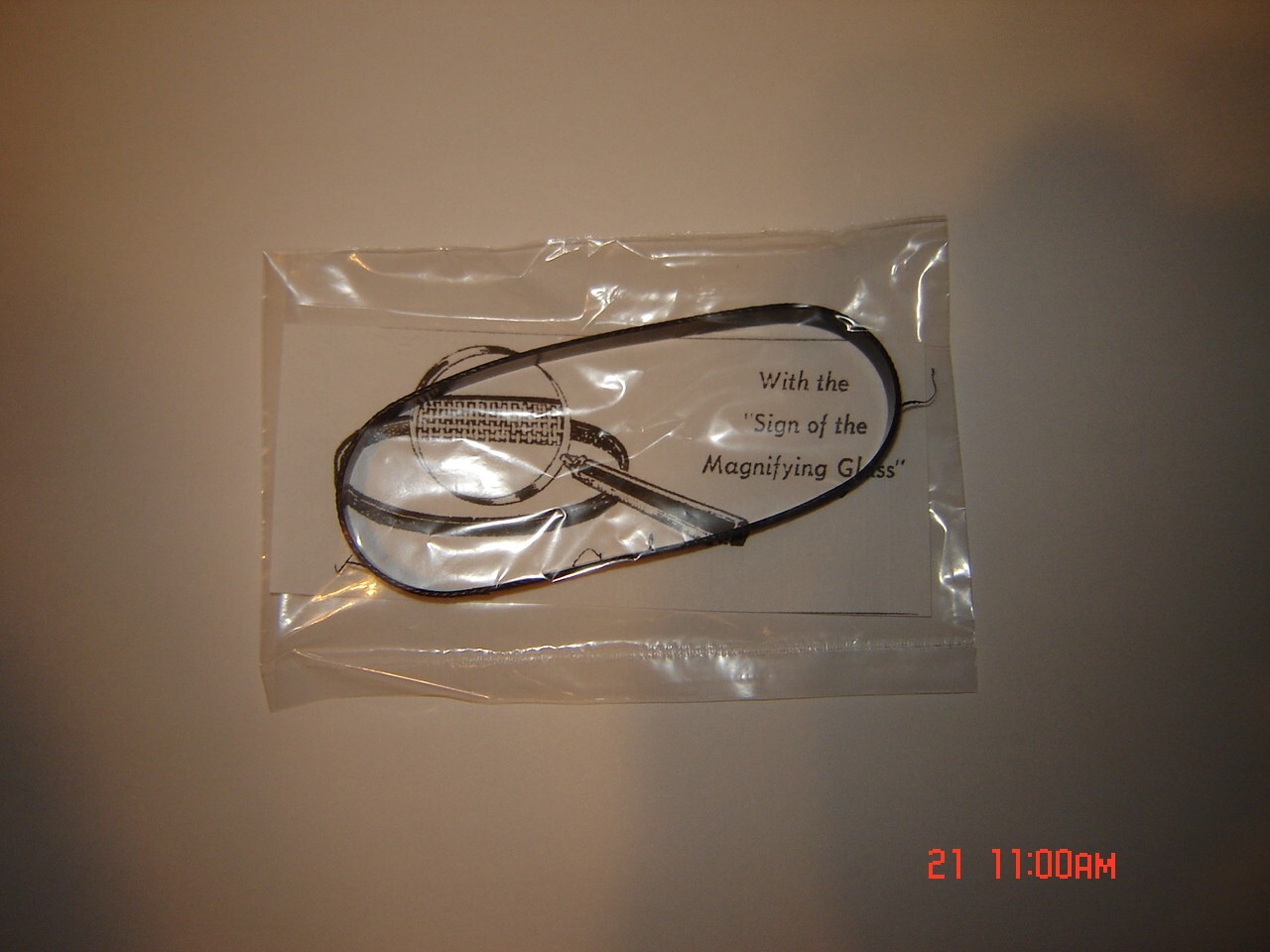 GAF TILTON BELT 1/4 X 7-3/4 Projector Motor Drive Belt ,  NEW S5A Belt