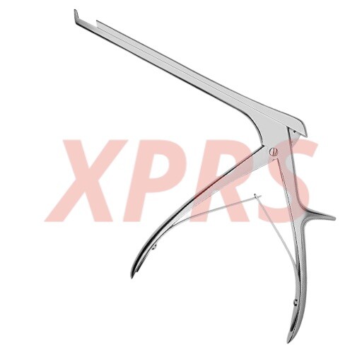 Love-Kerrison Cervical Rongeur, 6" Shaft, 3mm Down-Bite, Premium German Stain.
