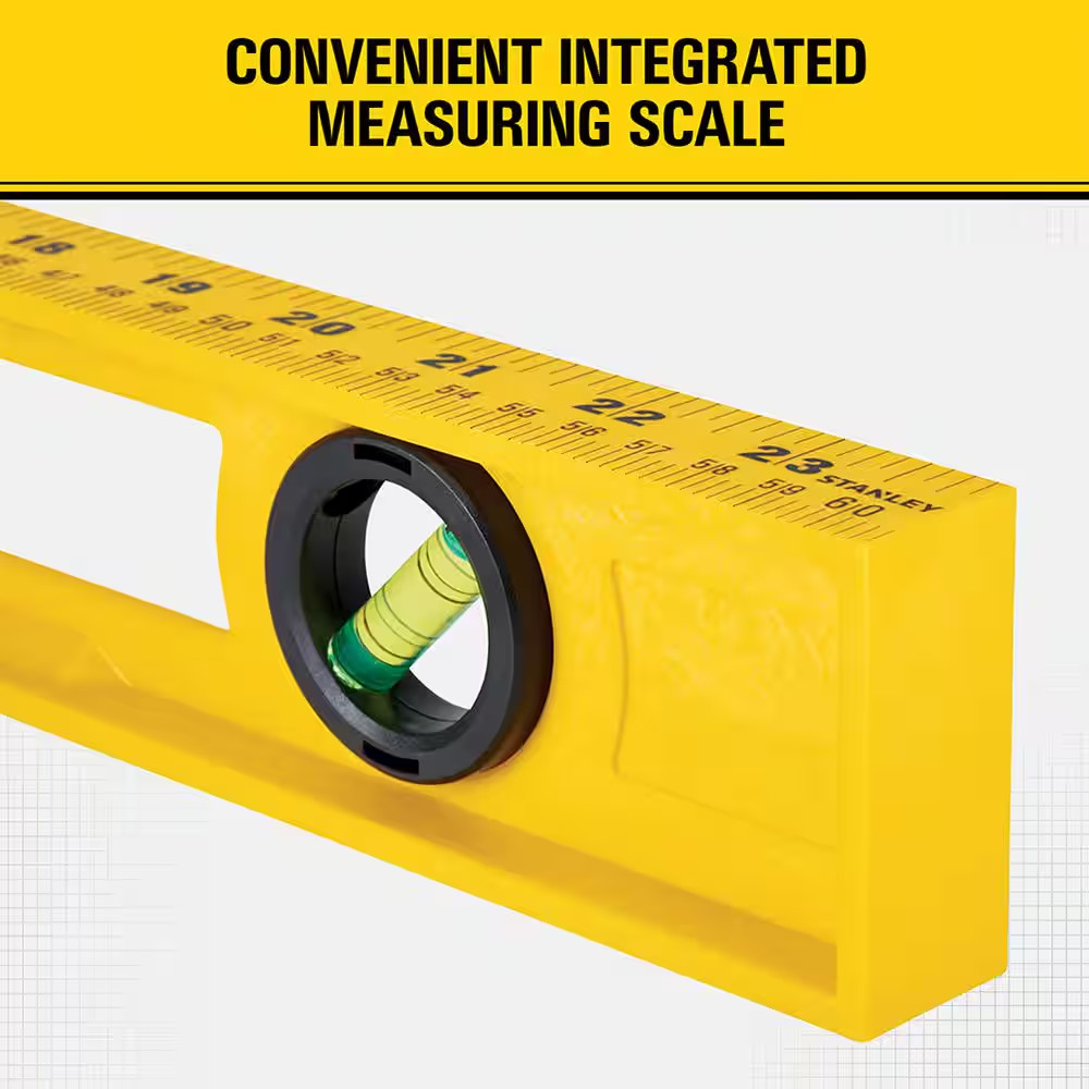 24 In. Non-Magnetic High Impact ABS Line/Surface Level