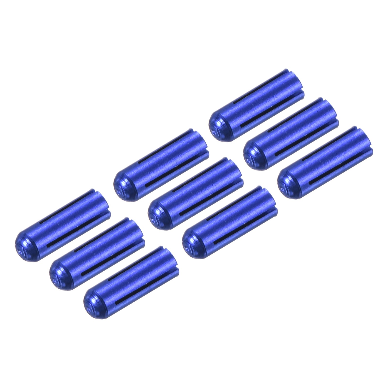 Dart Flight Protectors, Aluminum Dart Accessories - 9 Pack (Blue)