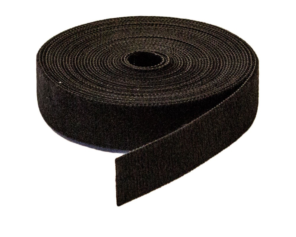 3/4" Inch Roll Hook and Loop Reusable Cable Ties Straps 5M 15ft 3 Pack