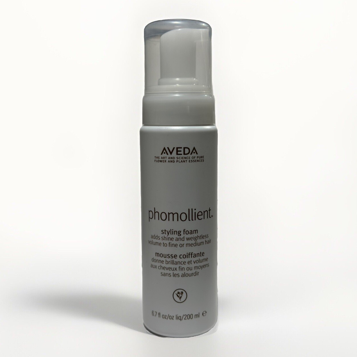 Aveda Phomollient Styling Foam  adds volume and shine 6.7 oz / 200 ml  NEW