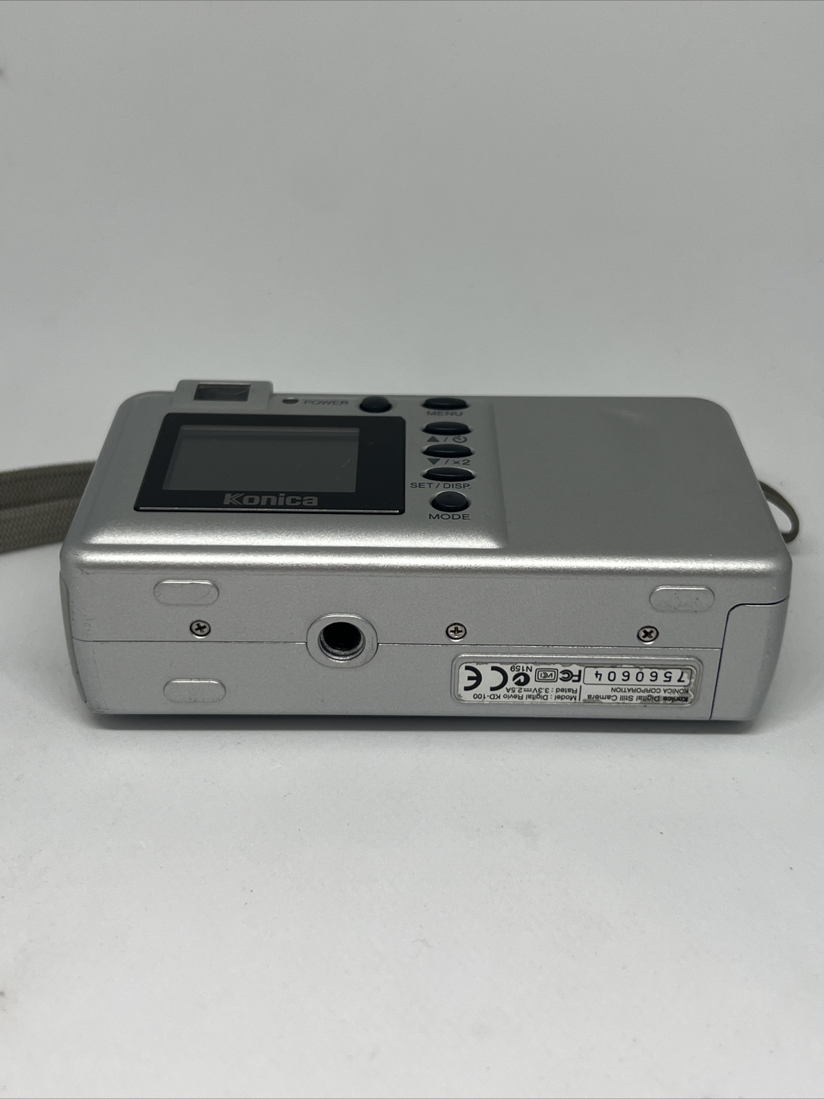 Konica KD-100 1.3MP Compact Digital Camera Silver Tested