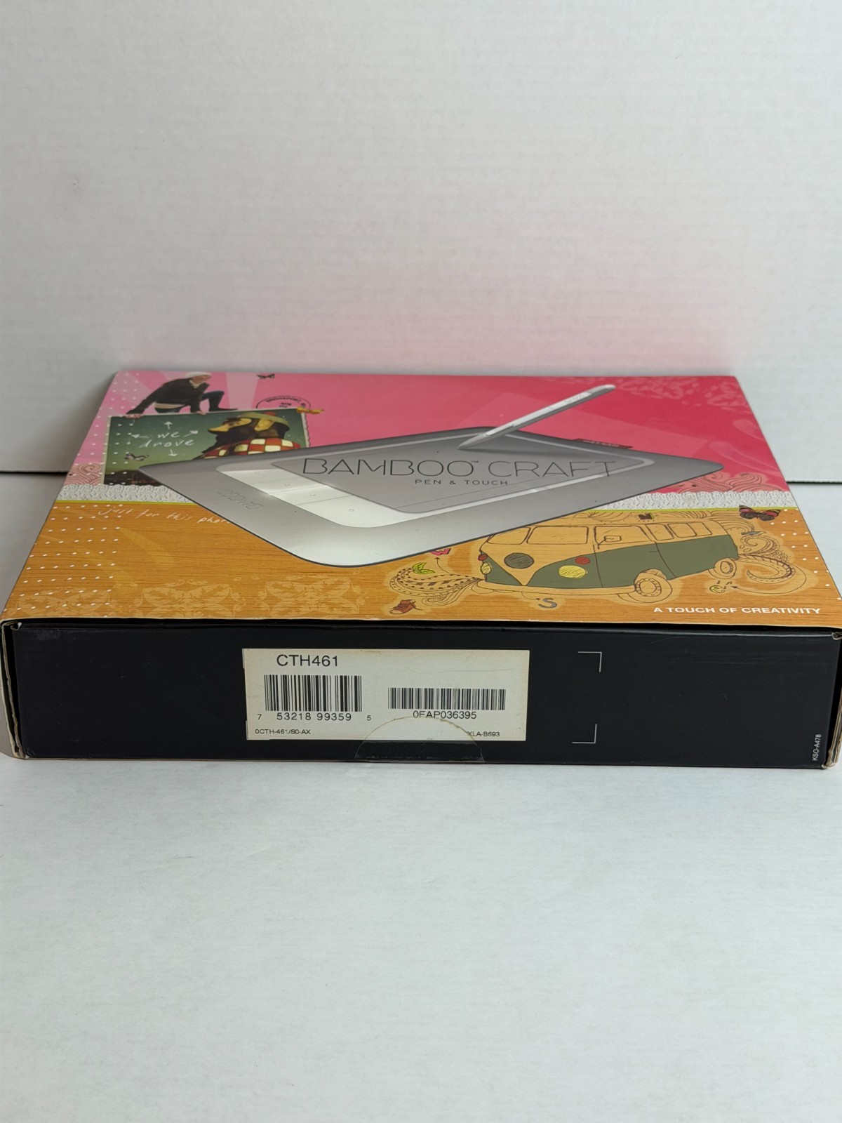 Wacom Bamboo Craft - Pen & Touch - Model CTH461HSN2 B3