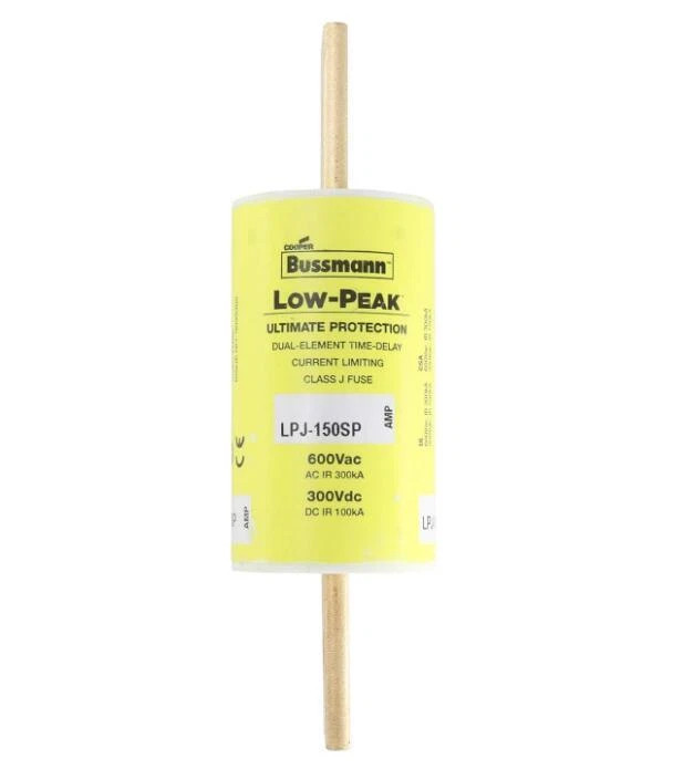FOR BUSSMANN LPJ-150SP (150 AMP) 600Vac Dual Element Time Delay Fuse