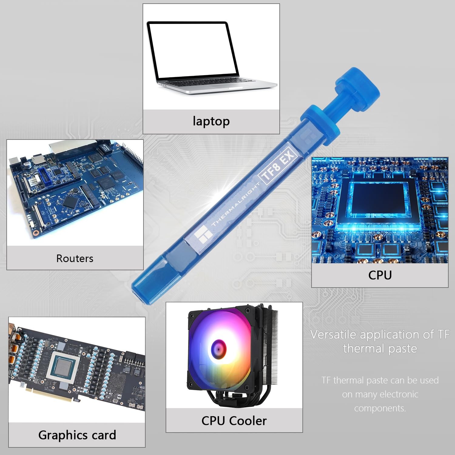 Thermalright TF8 EX 2.9g High Performance Thermal Paste 14W/m.k,