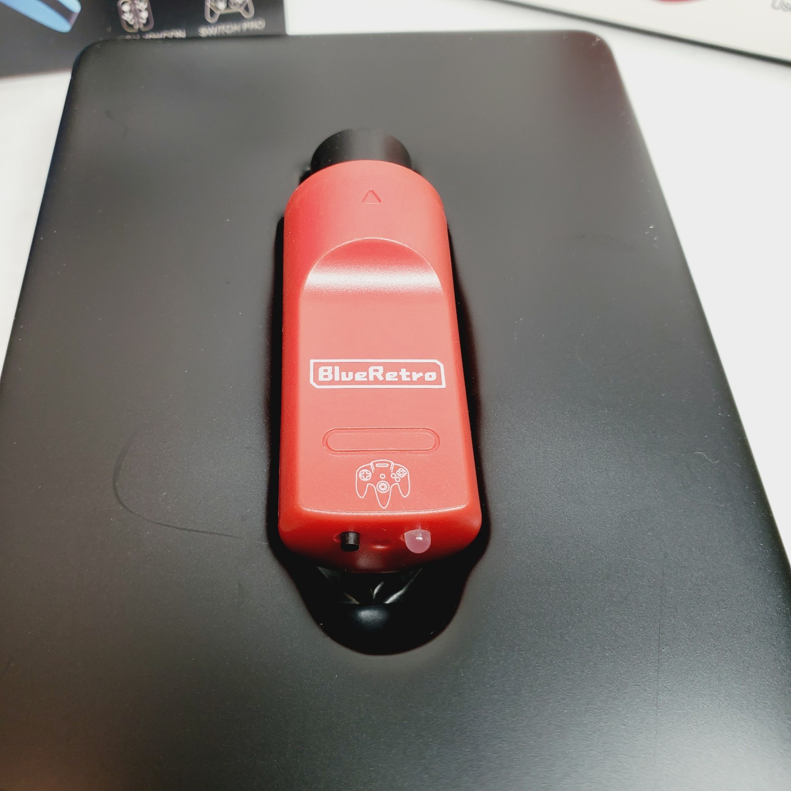 BlueRetro Bluetooth Adapter For Nintendo 64 Controller Receiver N64 RED. US SHIP
