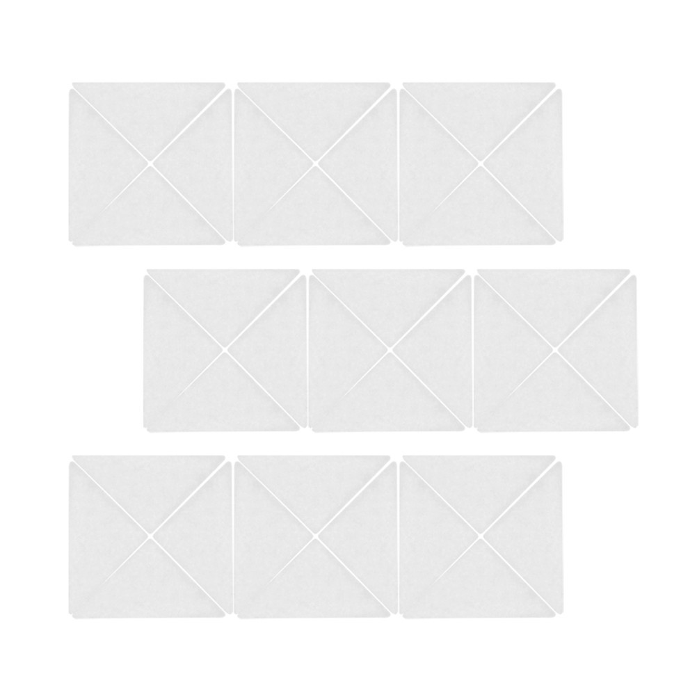 150Pcs Durable Plastic Shirt Collar Inserts for Men with Strong Adhesive