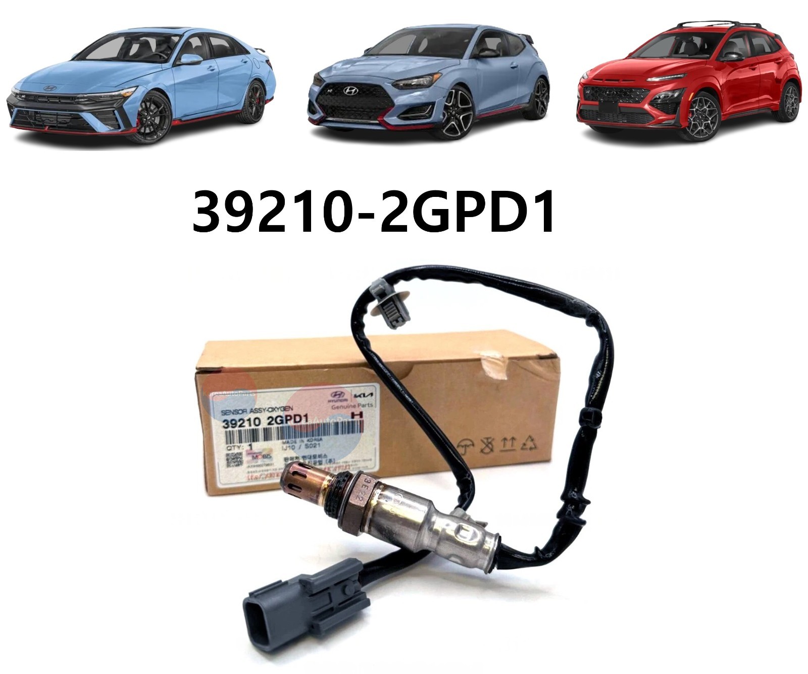 Genuine OEM Oxygen Sensor 39210 2GPD1 Lambda Sensor ~Elantra N Veloster N Kona N