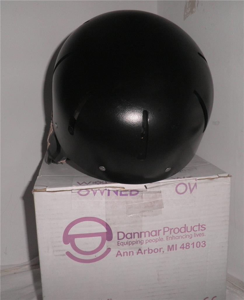 Safety Helmet Black Hard Shell by Danmar Products USA made Size XL