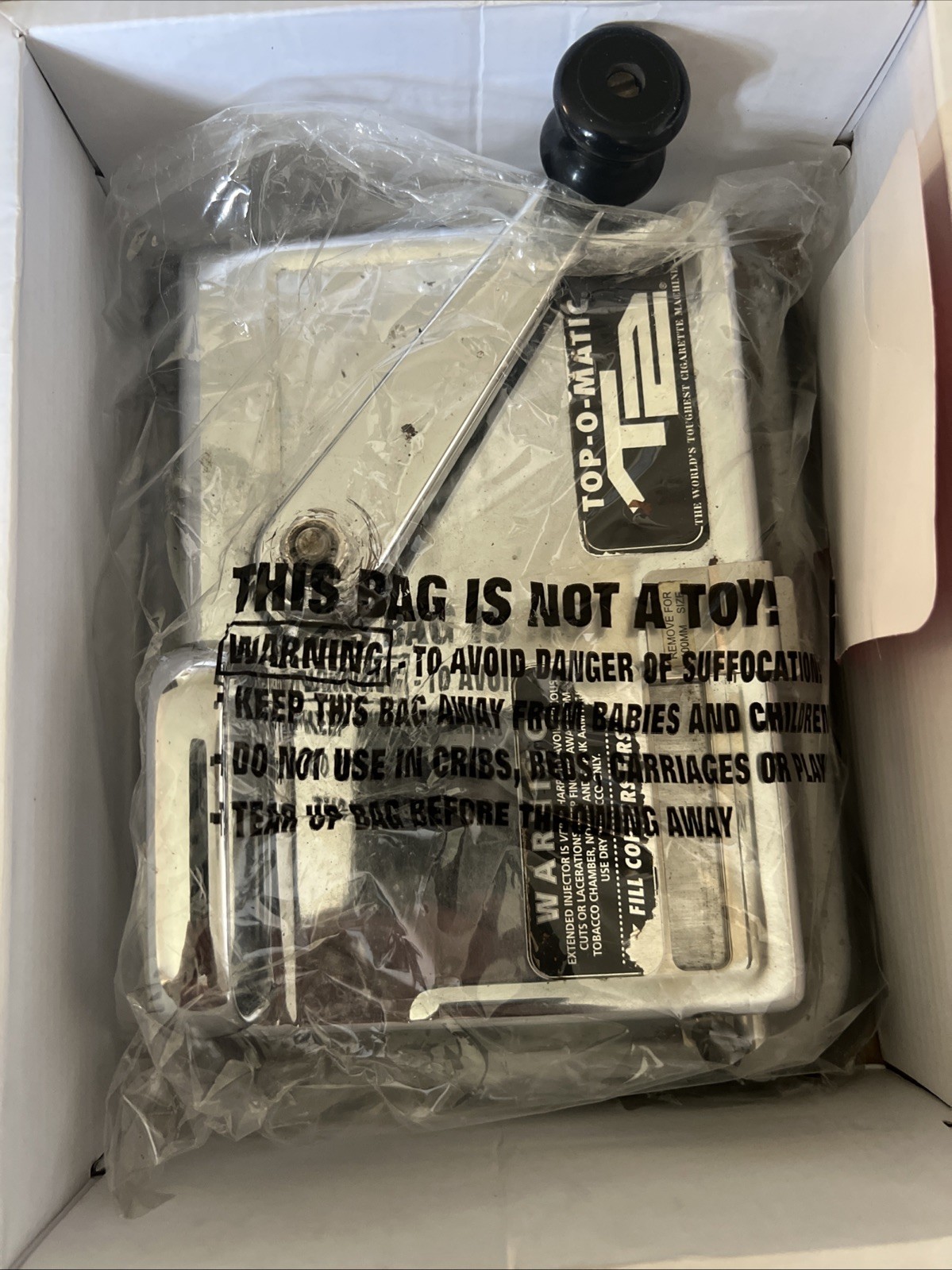Top-O-Matic T2 Cigarette Rolling Machine KING SIZE