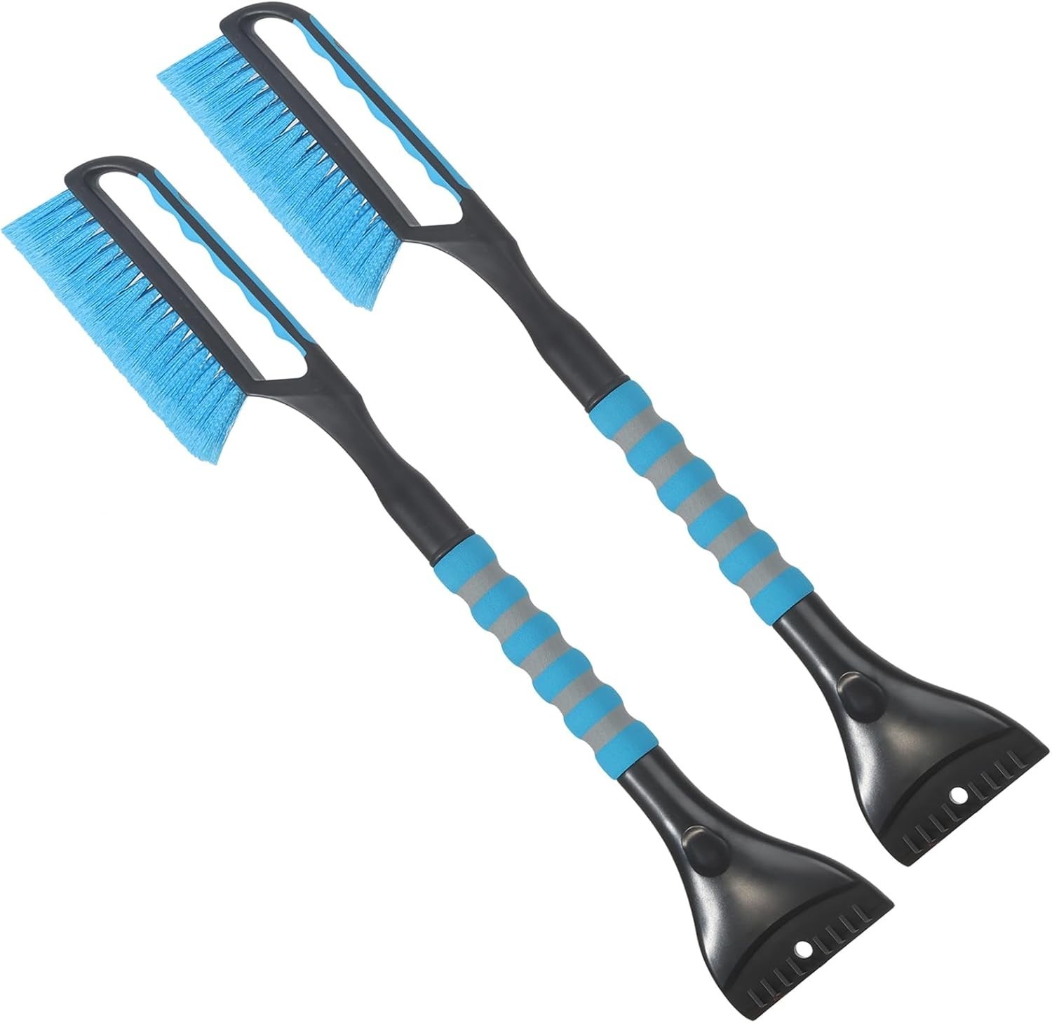 Ergonomic 26.4" Ice Scraper & Snow Brush for Vehicles - Winter Essentials