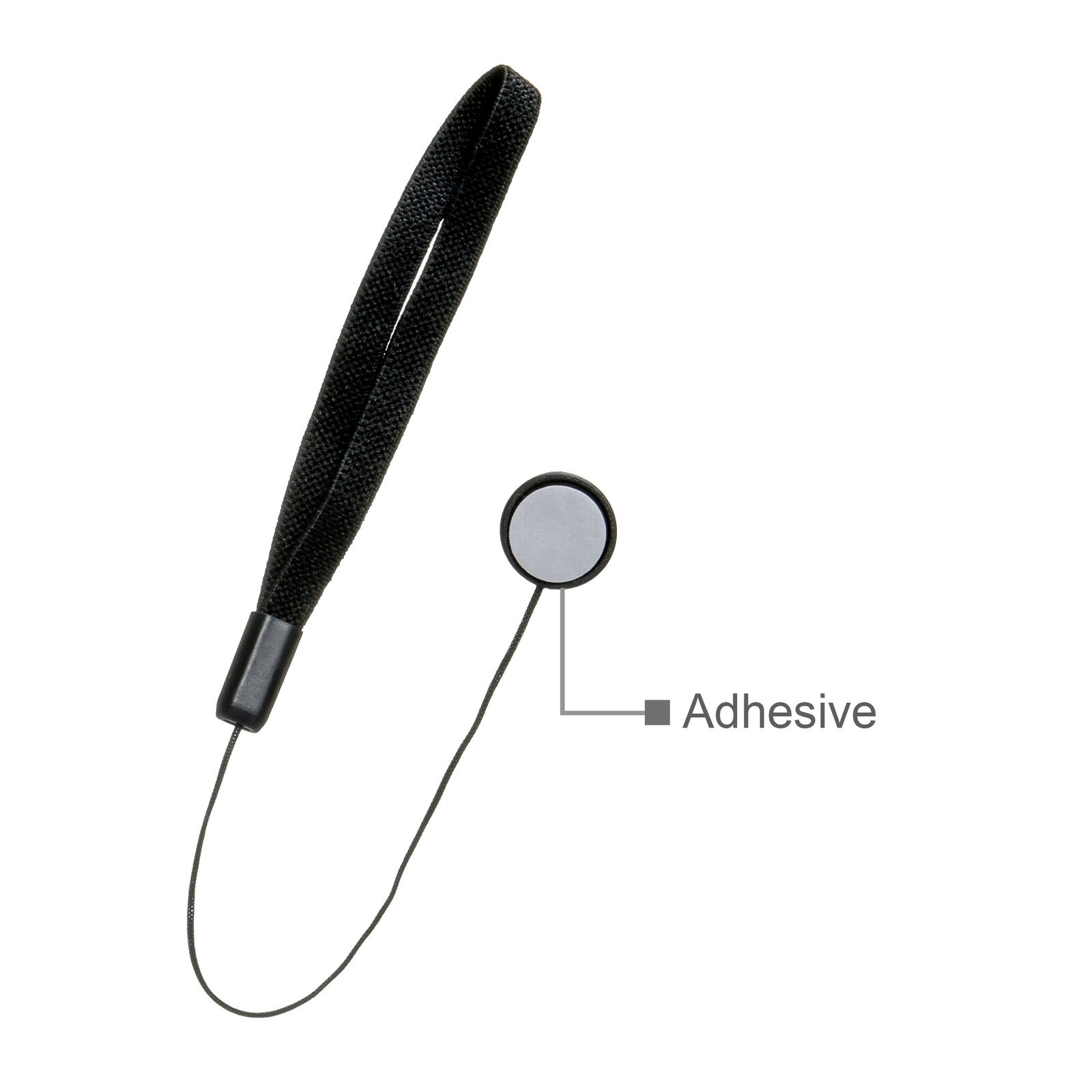 Camera Lens Cap Holder Leash for DSLR SLR – Adhesive String Tether, 8 Pack
