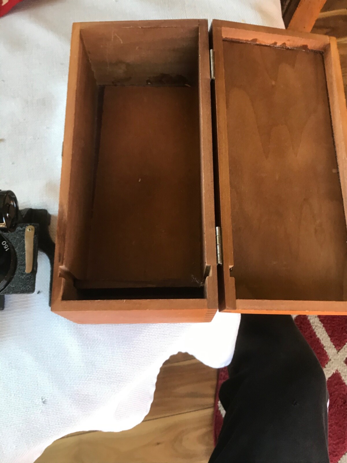 VINTAGE Science Craft Microscope Outfit - No. 308 with prepared slides