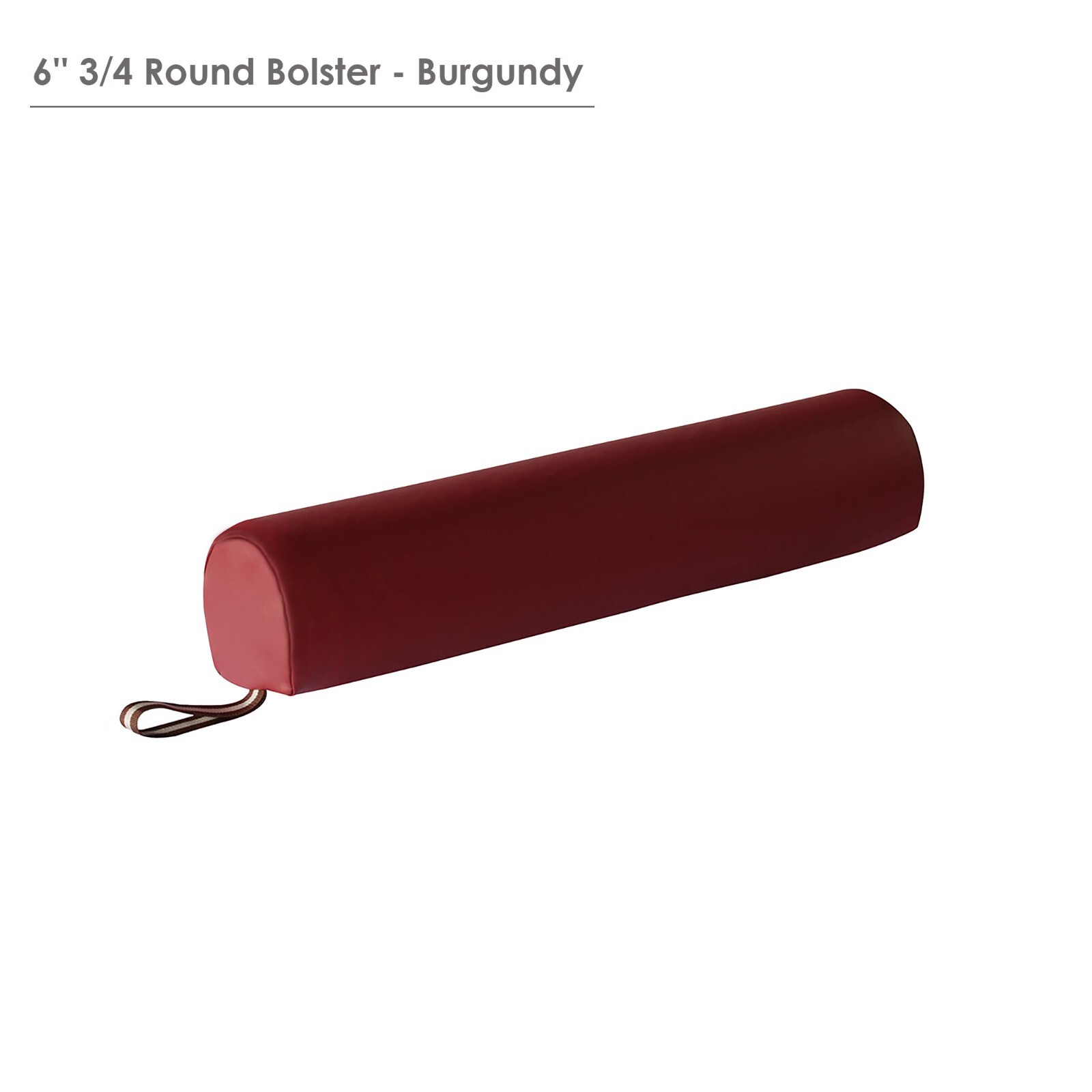 Master Massage 6" 3/4 Round Bolster for Massage Table, Multi Colors