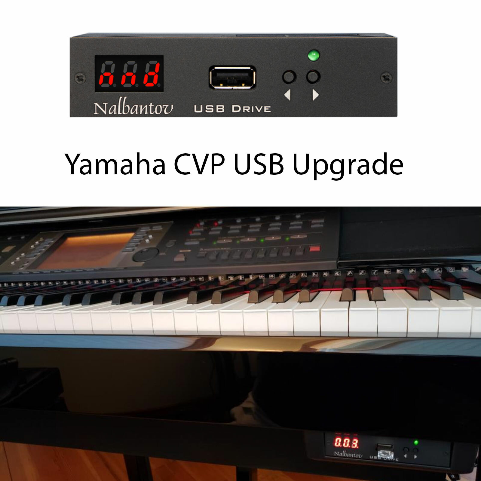 Floppy Disk USB Emulator N-Drive 1000 for Yamaha CVP103/105/107/109/600/700