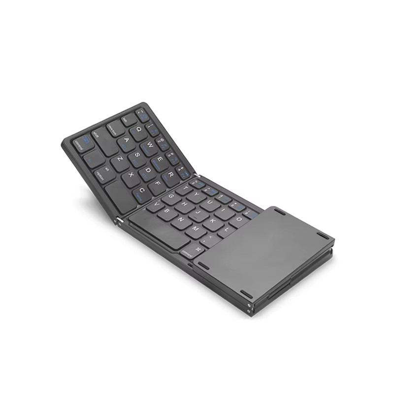 Mini Folding Wireless Bluetooth Keyboard Russian Spanish Arabic Hebrew Portugues