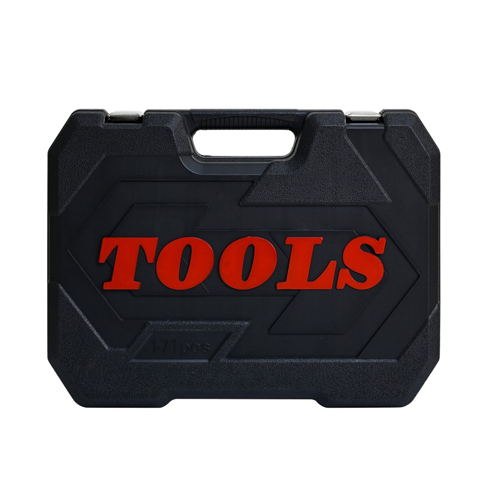 171PC Universal Repair Tool Kit, Socket Ratchet Wrench Set with Toolbox