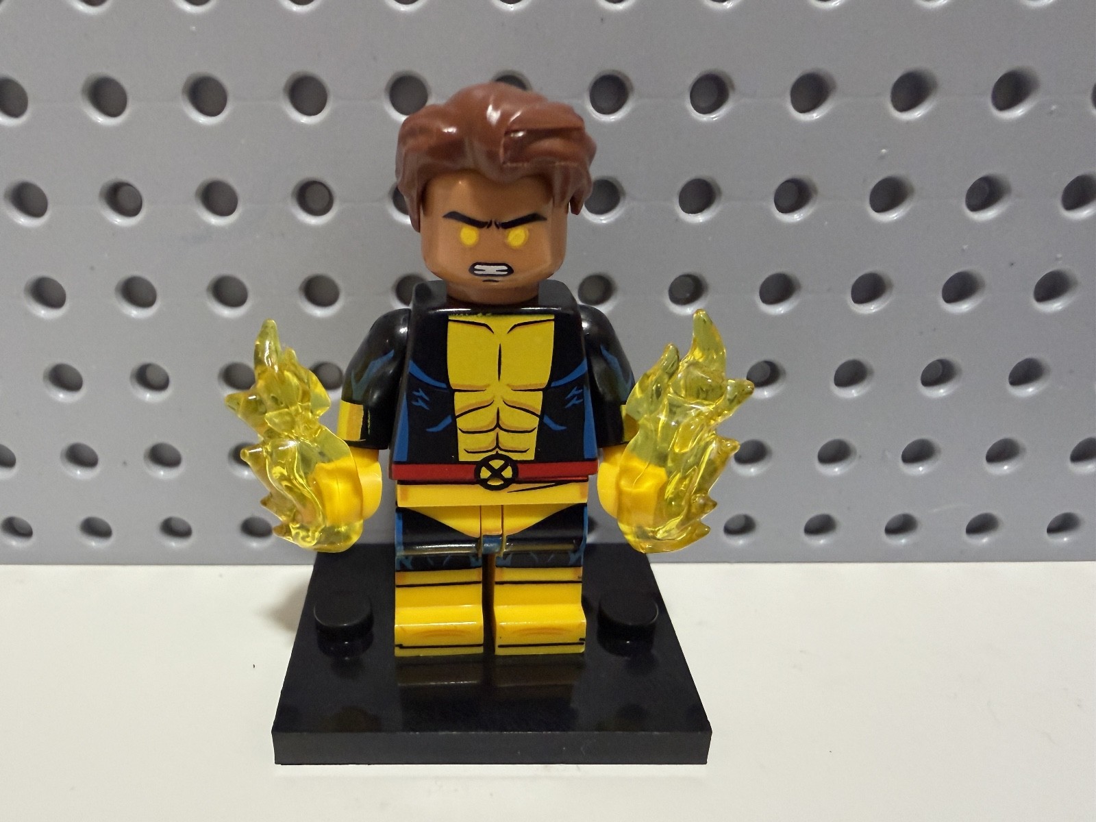 LEGO Marvel X-Men Sunspot Custom Minifigure