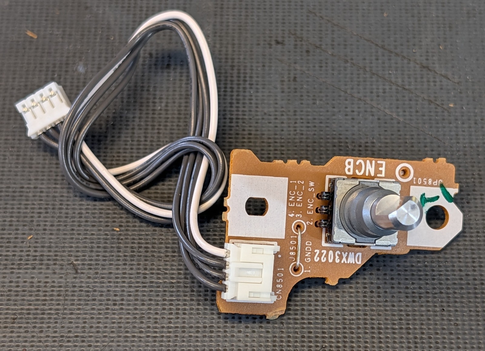 Pioneer DJ CDJ-900 encoder assembly w/harness DWX3022