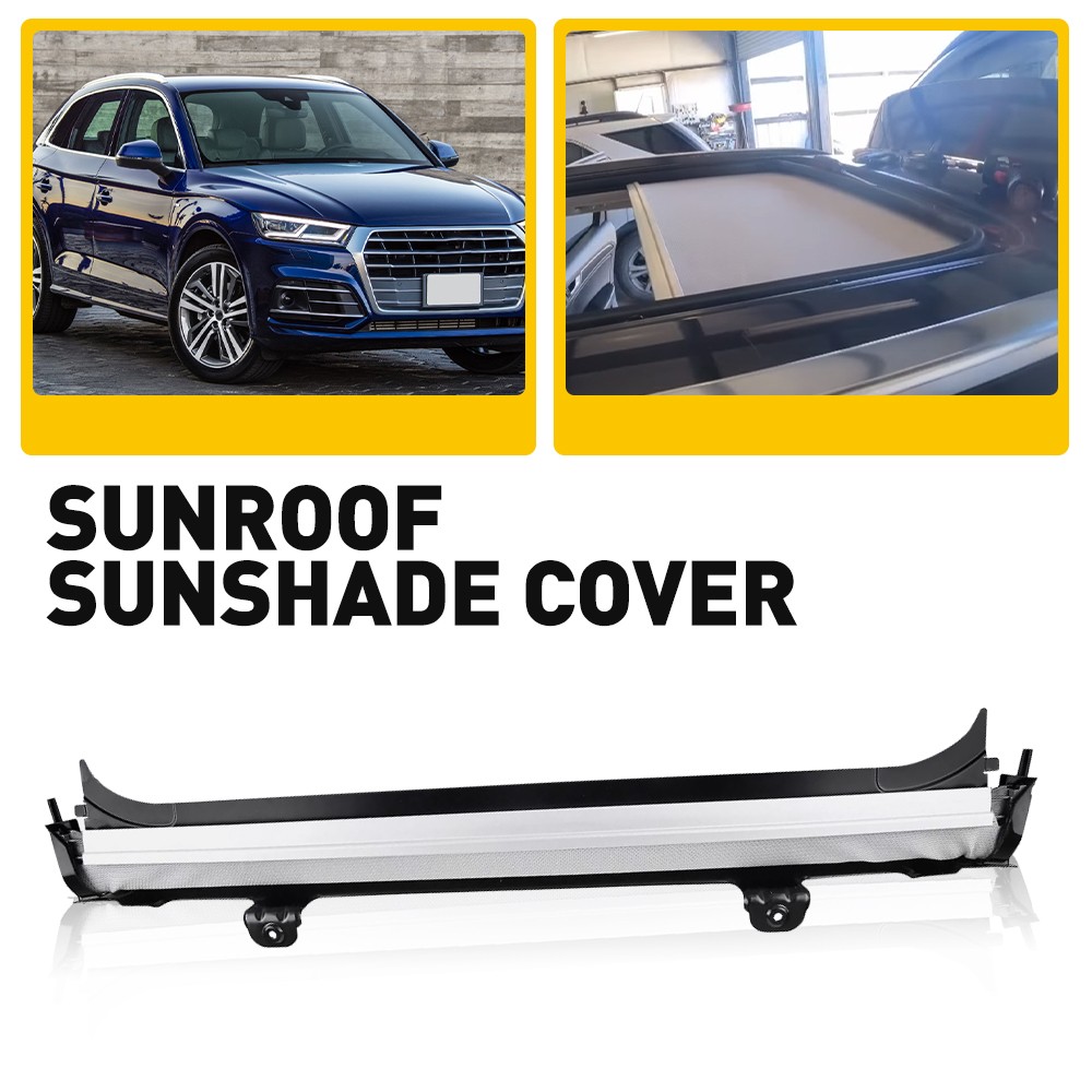 For Audi Q5 2009-2017 Gray Car Sunroof Sunshade Cover Curtain New US Stock