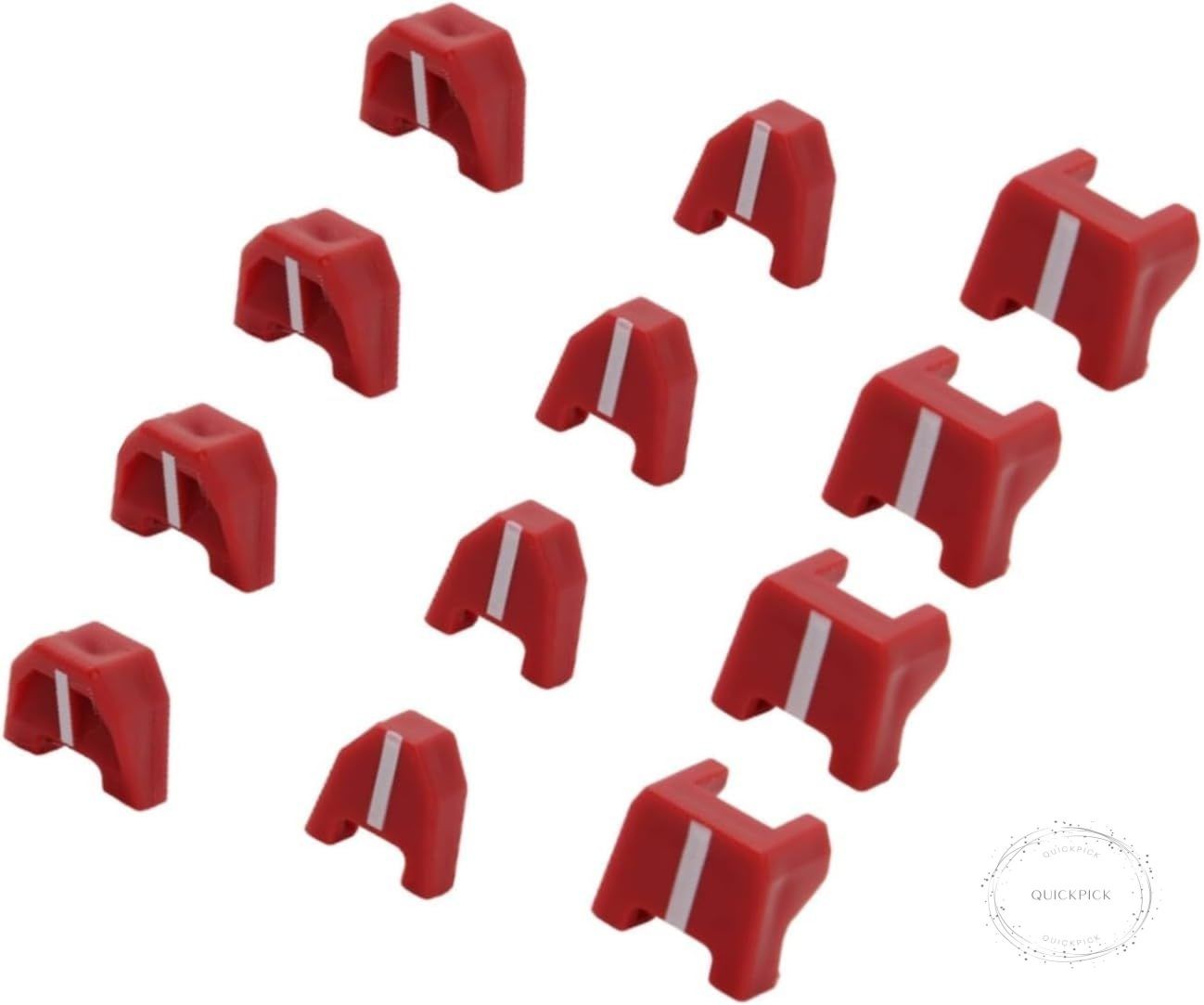 (Set of 12) 42-38-0017 Rubber Nose Cushion No Mar Tip Compatible with Milwau-kee