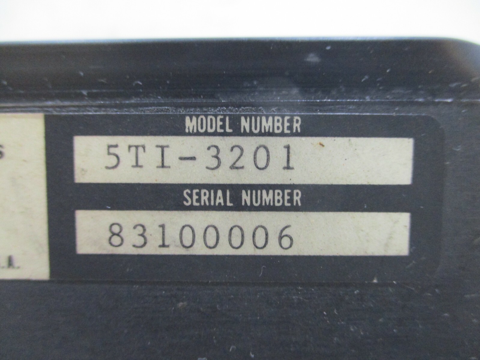 Texas Instruments 5TI-3201 Digital Timer Counter Access Module 5TI3201