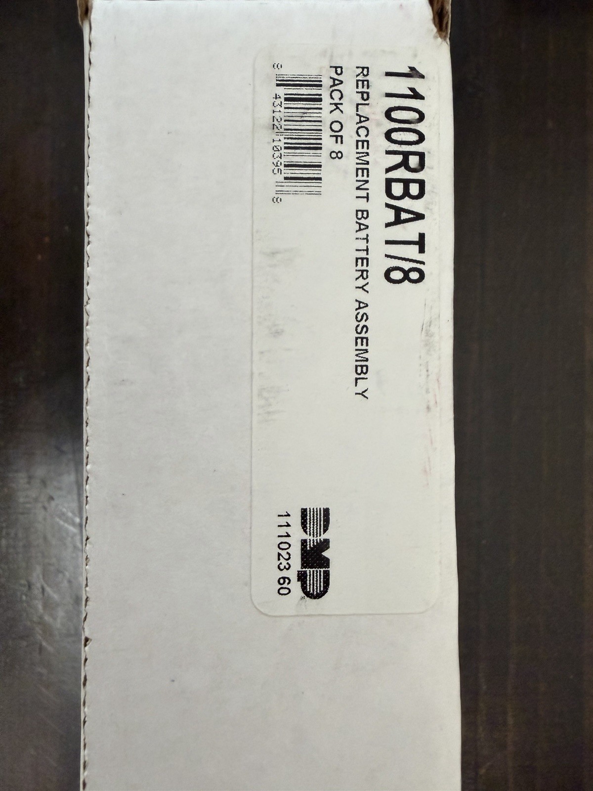DMP 1100RBAT/8 Replacement Battery Assembly Pack of 8 New Old Stock