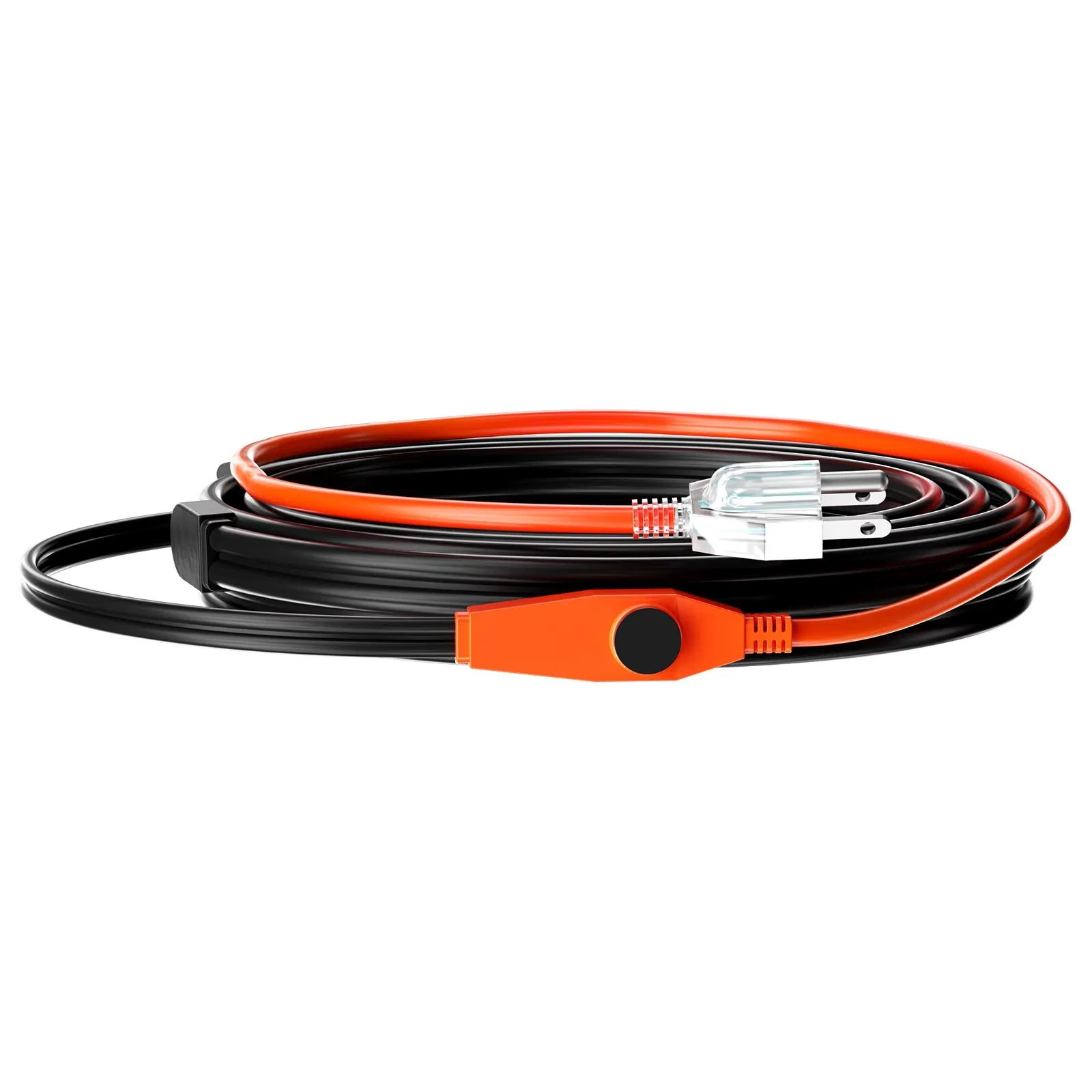 Pipe Heating Cable, 18FT 7W/FT Heat Tape for Pipes with Built-in Thermostat, Wat