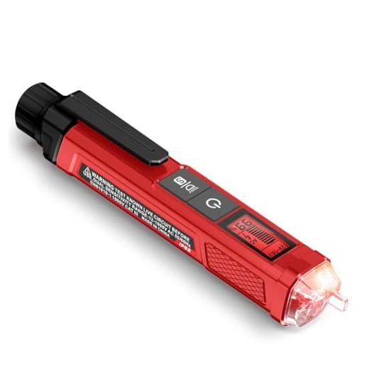 Voltage Tester/Non-Contact Voltage Tester with Signal HT100s Full Red