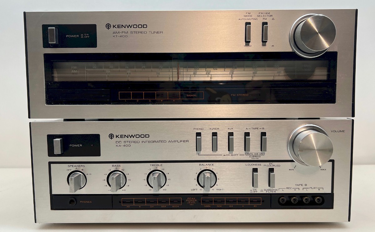 Kenwood KA-400 & KT-400 Re-Newed Restore with 3 Year Warranty Free Shipping